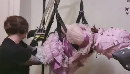 hanging legs up electro