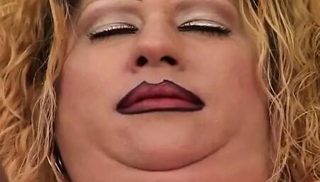 Two Fat Lesbians Playing with One Another and a Loaded BBC