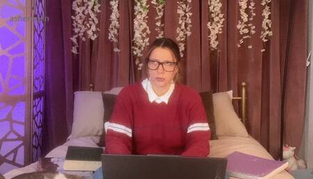 College Nerd to Bimbo Whore Ghost Possession Takeover Transformation