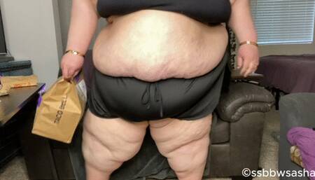 Sasha's Fast Food Binge