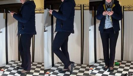 Hard times under clueless Tanja in Ballerinas and Pumps - Cam 4