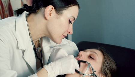 Naughty Patient - Lesbian Medical Examination (4K WMV)