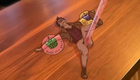 Sucking Up Your Tiny Cum with a Boba Straw [F4M ASMR size difference bondage multiple orgasms suction teasing]