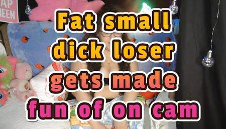 Fat Loser Gets HUMILIATED by Goddess Kepi Carter (Small Dick Shaming)