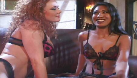 Group sex with Lyla Lei and Audrey Hollander are sluts take