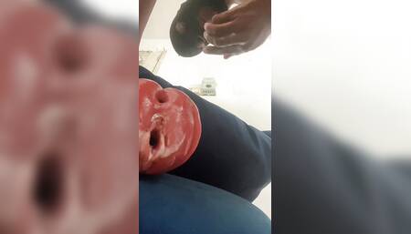 Alpha Male Fucking Male Sex Toy