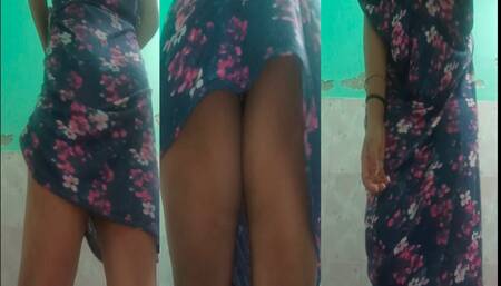 Maxi came wearing a nude, showed everything dirty fantasies of the bathroom!