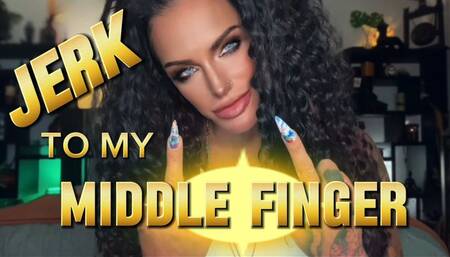 JERK FOR MY MIDDLE FINGER PIGGY- Gooning, JOI, MistressRavenFD