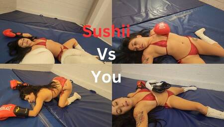 Sushii Xhyvette Vs You Boxing POV 4K 3840x2160