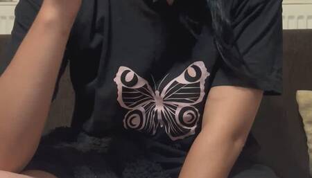 Anna Sparkle weakong up at night and smoke WoW WoW WoW