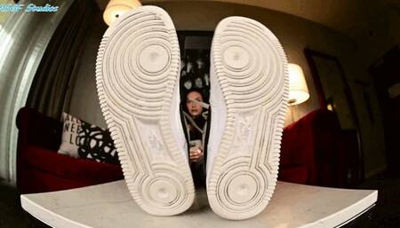 Chicana lets you smell her STINKY SNEAKERS for the right price! - MP4