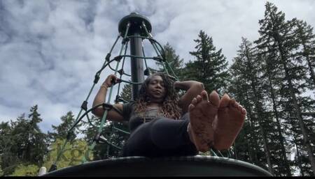 Sole Carousel - Foot Worship, Outdoor Play, Foot Fetish, Dirty Foot Clean Up