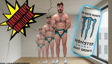 THE WHITE MONSTER - giant growth - domination & humiliation