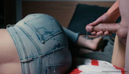 Blue Jeans Ass Tease