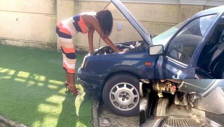 Ebony Queen Completely STRANDED Before The Big Party