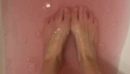 Pink water