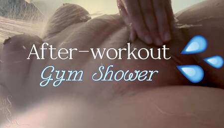 After-work out Shower at the Gym