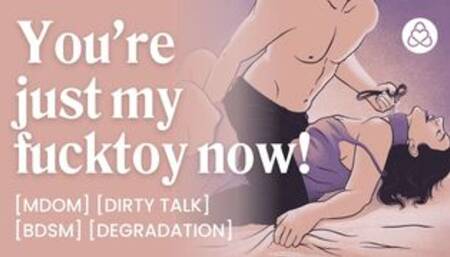 ASMR Audio Porn: Daddy Dom Rough BDSM & Degradation with Submissive Girlfriend