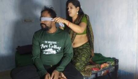 Hot Bengali Village Wife Fucking Hard In Home, Blouse remove boob show