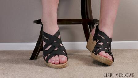 Sexy Strappy Sandals Worship 4K