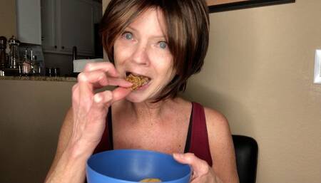 Eating And Toothpick Cleaning No 4