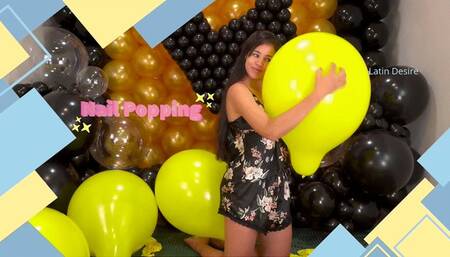 Lily Cozy Night: Yellow Balloon Destruction