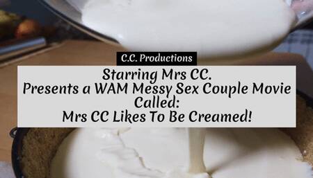 Messy Cream & Sex Couple