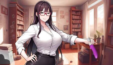 Spanish Anal Hentai JOI - Your private teacher punishes you for failing. Spanish voice.