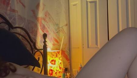 Fucking my favorite purple vibrator