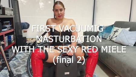 FIRST VACUUMING MASTURBATION WITH THE NEW MIELE ENDING 2