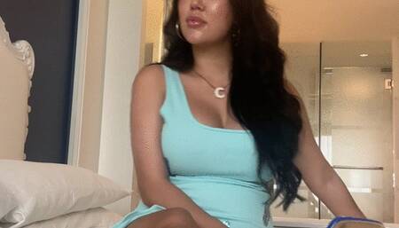 CAUGHT !!! Youve been gooning at my vacation toes JOI