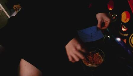 A Witch Feeds you her Urine for a Spell