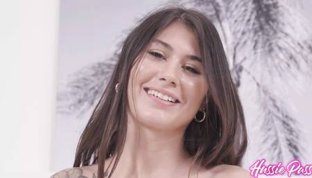 1st Bbg for Slender Midwestern Girl Featuring Charlotte Mae with Gi Joey and Ronaldo