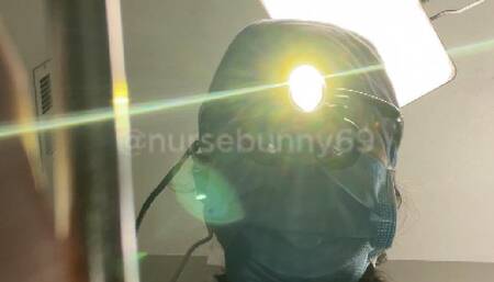 POV Dental Exam in PPE with Cleaning Loupes Injections and Drill for Filling Cavities No Nudity 4K