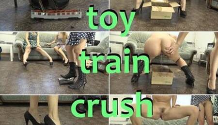 toy train crush - mp4 1080p