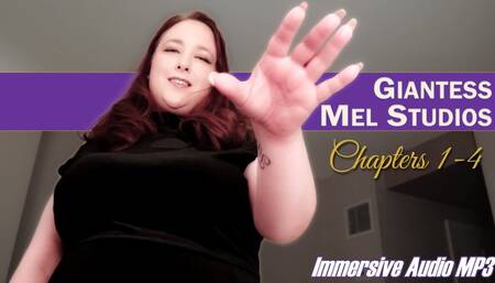 SHRUNKEN and OWNED: The Complete Cam Queen's Collection [AUDIO] - Chapters 1-4 featuring Serena Lust