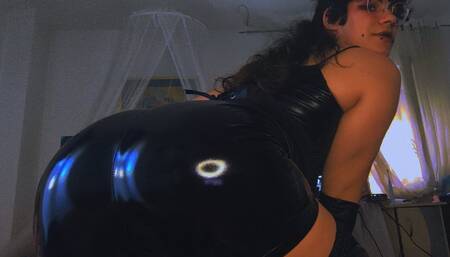 Boot, Leather, & Latex Worship - Hairy Armpit Tease & Denial