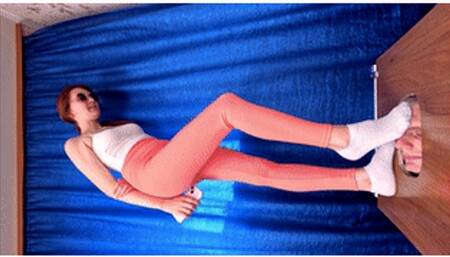 Floor-face trampled by 20 yo gym pretty in dirty sneakers (part 6 of 8), flo204x 2160p