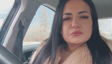 Just a happy car smoke in my fur coat