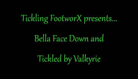 Bella Face Down and Tickled by Valkyrie