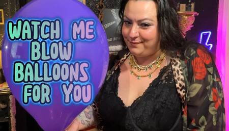 Puffy Cheeks & Balloon Inflation (No Pop!) - Malory's Goddess Blowout