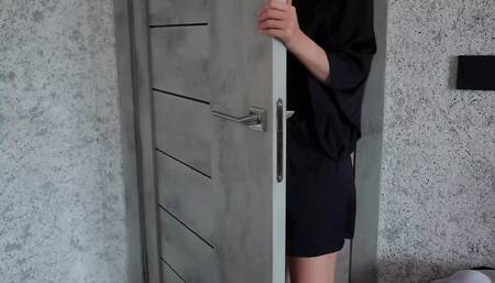 Stepmom Caught Jerking off Stepson! Begging for Cum!