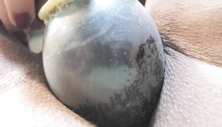 My Slut Wife Using Pussy Pump to Masturbate Herself, Karina and Lucas