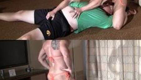 Crotch Grabbin' Muscle Bitch