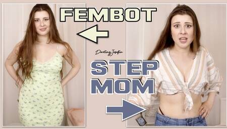 CAUGHT With A Step-Mom Fembot