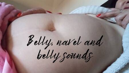 Belly, navel and belly sounds