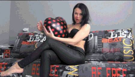 POV clip of sitting on your chest d