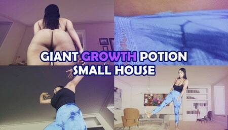 Giant growth potion small house - Kira