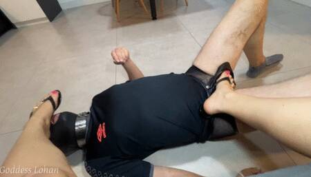 Goddess Lohan - You Feel More Horny, Pleasure, and Cum with My Slippers Than with Your Wife or Girlfriend - PT1