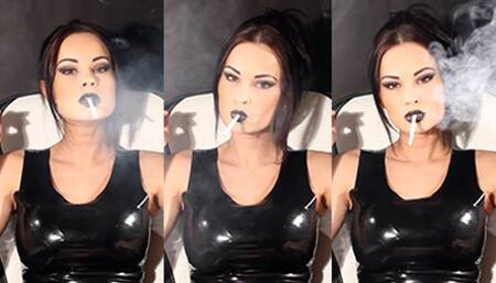 Smoking audible in latex! (Mobile Version)